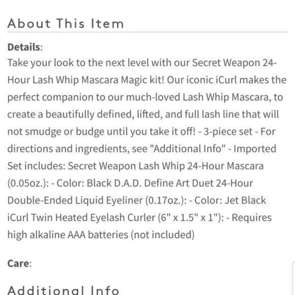 Mirenesse 24 hour 3 piece Lash Whip Mascara Magic Set - Picture 10 of 10